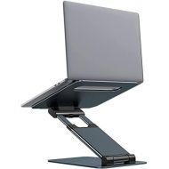 [아마존베스트]Nulaxy Laptop Stand, Ergonomic Sit to Stand Laptop Holder Convertor, Adjustable Height from 2.1 to 13.8, Supports up to 22lbs, Compatible with MacBook, All Laptops Tablets 10-17 -