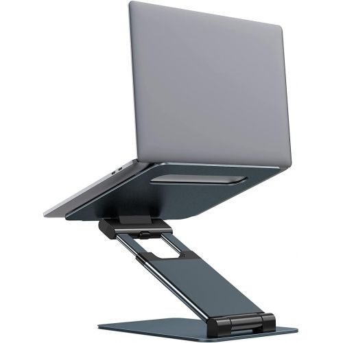  [아마존베스트]Nulaxy Laptop Stand, Ergonomic Sit to Stand Laptop Holder Convertor, Adjustable Height from 2.1 to 13.8, Supports up to 22lbs, Compatible with MacBook, All Laptops Tablets 10-17 -