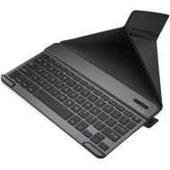 [아마존베스트]NulaxyBluetooth Keyboard Business Rechargeable Compatible with iPad iPhone Samsung Tablets Phones Keyboard Cover - Black