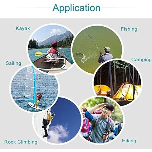  [아마존베스트]Nuluxi Retractable Safety Rope Black Hat Holder Clip Black Elastic Fishing Lanyard Suitable for Fishing Kayaking Boating Camping Hiking Sailing Jogging Climbing and Abseiling (Pack
