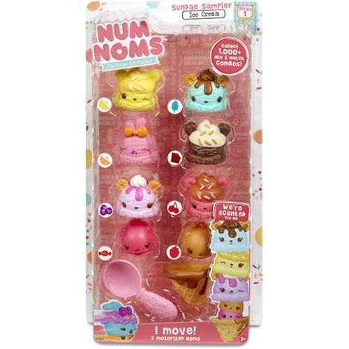  Num Noms Series 1 - Scented 8-Pack - Ice Cream Sundae Sampler Pack (Discontinued by manufacturer)