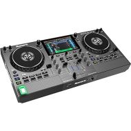 Numark Mixstream Pro Go - Standalone DJ Controller with Battery, DJ Mixer, Speakers, Amazon Music Unlimited, WiFi, Touchscreen, Works with Serato DJ