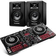Complete DJ Equipment Package - Numark Mixtrack Pro FX 2 Deck DJ Controller For Serato DJ and M-Audio BX3 3.5 Inch DJ Speakers