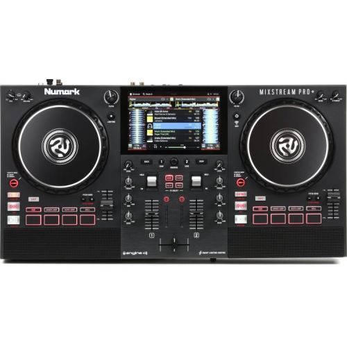  Numark Mixstream Pro + 2-deck Standalone DJ Controller with Case