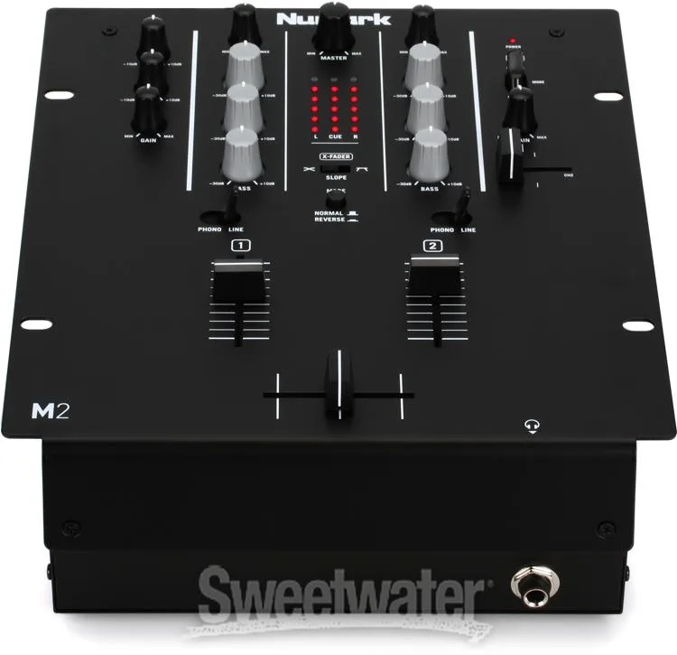  Numark M2 Scratch Mixer 2-channel DJ Mixer