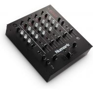 Numark M6 USB | 4-Channel DJ Mixer with On-Board Audio Interface, 3-Band EQ, Club-Ready Inputs, Microphone Input and Replaceable Crossfader with Slope Control