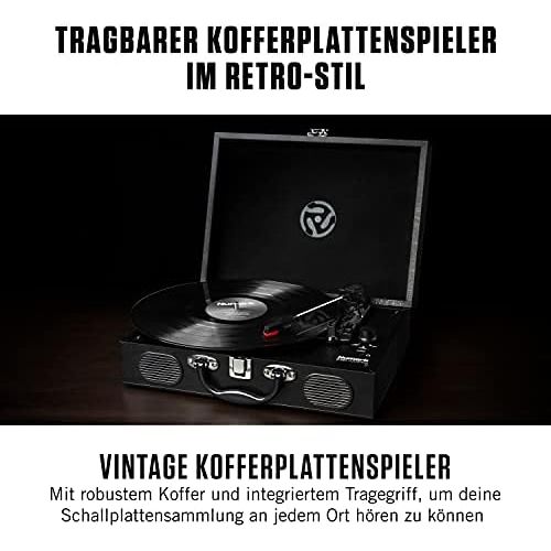  [아마존베스트]Numark PT01 Touring Classically Styled Suitcase Turntable