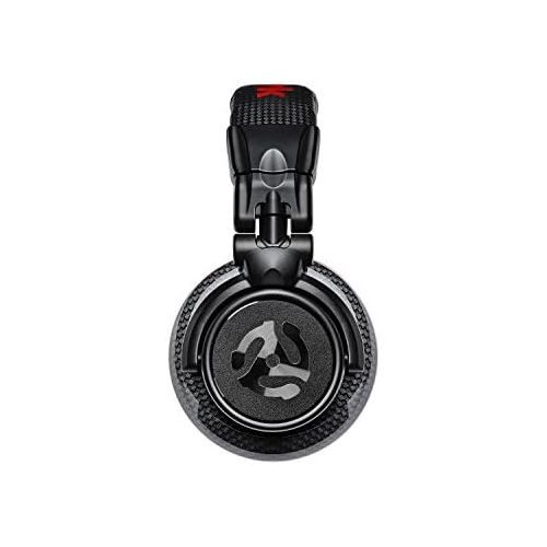  [아마존베스트]Numark Red Wave Carbon - Lightweight High Quality Full Range DJ Headphones with Swivel 50mm Drivers, Removable Cable, 3.5mm Adapter and Bag