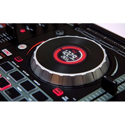  Numark Mixtrack Platinum | 4-channel DJ Controller With 4-deck Layering and Hi-Res Display for Serato DJ