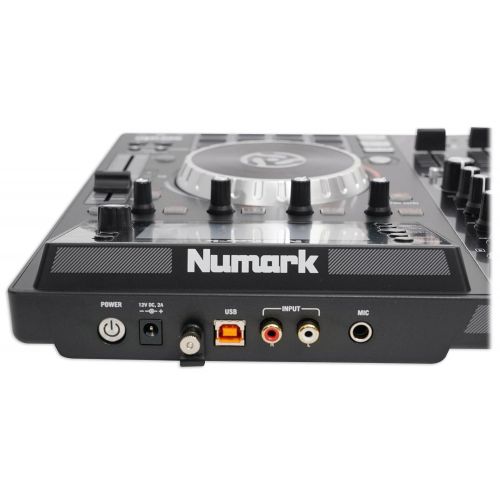  Numark NVII Intelligent Serato 4-Ch USB DJ Controller+Audio Technica Headphones