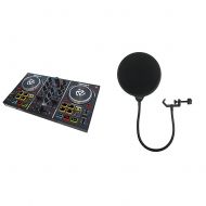 Numark Party Mix | Starter DJ Controller with Behringer Studio Headphones