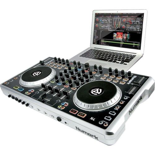  Numark N4 4-Deck Digital DJ Controller And Mixer