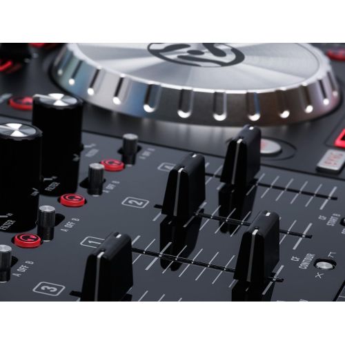  Numark NV | DJ Controller for Serato with Intelligent Dual-Display Screens & Touch-Capacitive Knob