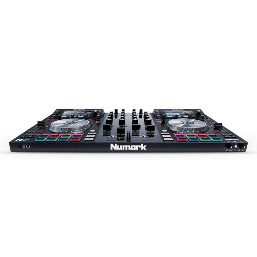  Numark NV | DJ Controller for Serato with Intelligent Dual-Display Screens & Touch-Capacitive Knob