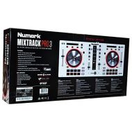 Numark Mixtrack Pro 3 All-In-One DJ Controller for Serato DJ (White)