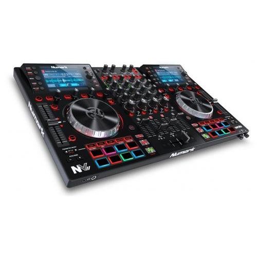  Numark NVII for Serato DJ with Intelligent Dual-Display Screens & Touch-Capacitive Knobs. With Free Case.