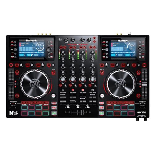  Numark NVII for Serato DJ with Intelligent Dual-Display Screens & Touch-Capacitive Knobs. With Free Case.