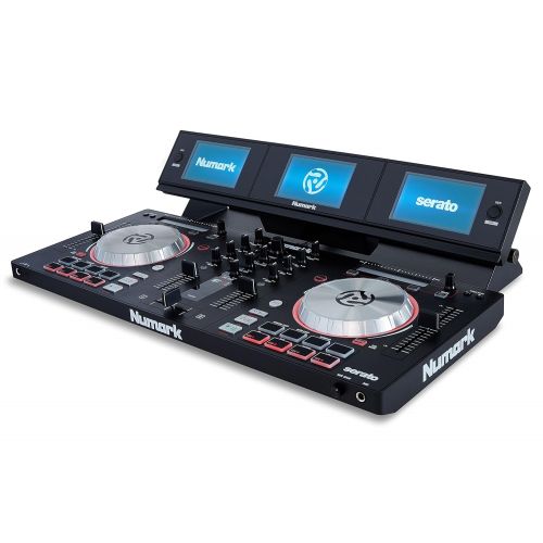  Numark Dashboard | 3-Screen Full-Color Display Add-On for Serato DJ Controllers (Official Serato DJ Accessory)