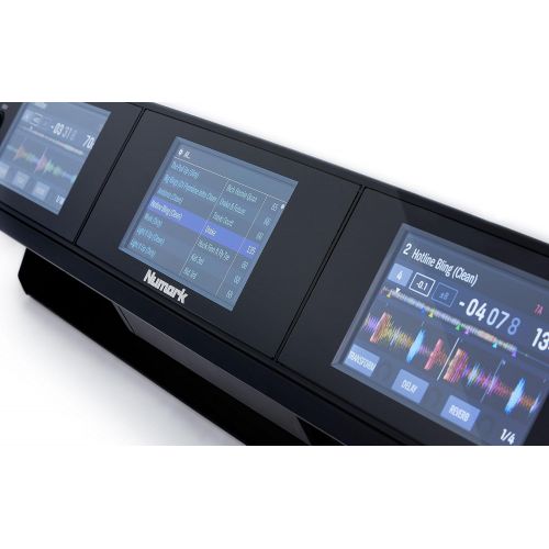  Numark Dashboard | 3-Screen Full-Color Display Add-On for Serato DJ Controllers (Official Serato DJ Accessory)