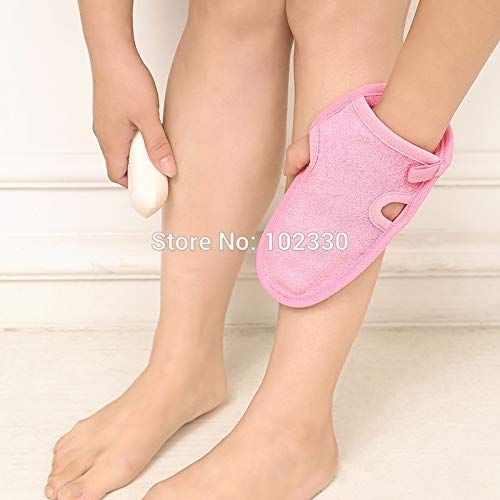  Number onE Shower Gloves - Shower Gloves Exfoliating Wash Skin Spa Bath Foam Skid Resistance Body Massage Cleaning S201784 - Honeycomb Small Ecotools Natural Heavy Holder Eczema Women Men Kid