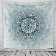 Marke: Nunbee Nunbee Tapisserie Wandbehang Mandala Wald Wandteppich Wanddekoration Indisch Hanging Hippie Psychedelic makramee Natur Beach Yoga Tischdecke Picknickdecke Strandtuecher, Mandala 5 1