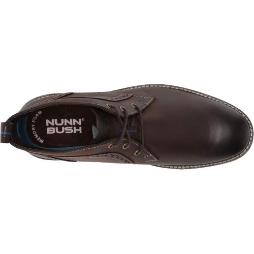  Nunn Bush Mens Ozark Plain Toe Chukka Boot with Kore Comfort Technology