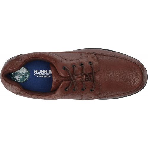  Nunn Bush Mens Cam Moc Toe Oxford Casual Lace-up with Comfort Gel and Memory Foam