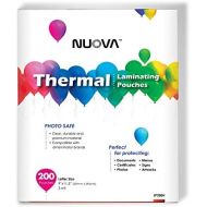 [아마존베스트]NUOVA Nuova Premium Thermal Laminating Pouches, 9 x 11.5/Letter Size/3 mil, 200 Pack (LP200H)