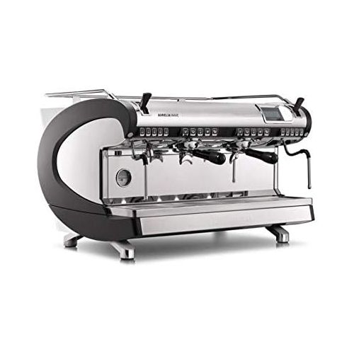 Nuova Simonelli Aurelia II Volumetric 2 Group Espresso Machine MAUREIIVOL02ND0001 with Free Espresso Starter Kit and 3M Water Filter System