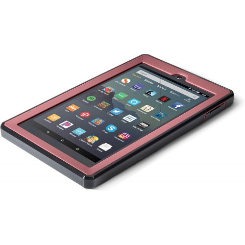  Nupro Heavy Duty Shock-Proof Standing Cover with Screen Protector For Fire 7 Tablet, Plum
