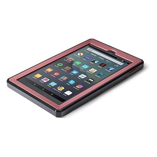  Nupro Heavy Duty Shock-Proof Standing Cover with Screen Protector For Fire 7 Tablet, Plum