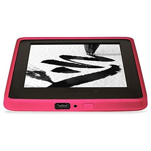  NuPro Protective Comfort Grip for Kindle (7th Generation, 2015), Pink - will not fit 8th Generation or previous generation Kindle devices or Kindle Paperwhite