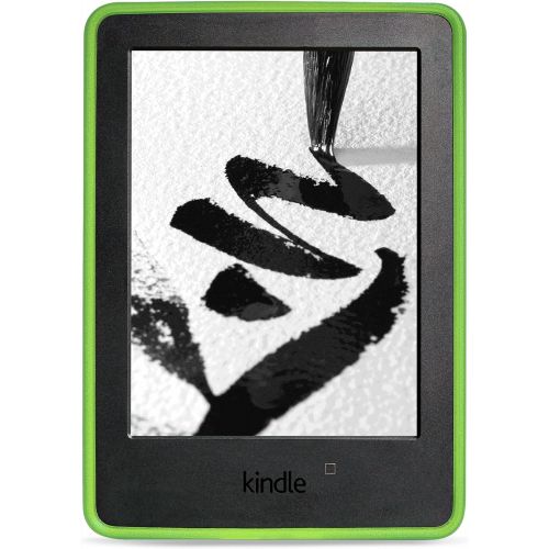  NuPro Protective Comfort Grip for Kindle (7th Generation, 2015), Green - will not fit 8th Generation or previous generation Kindle devices or Kindle Paperwhite