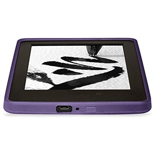  NuPro Protective Comfort Grip for Kindle (7th Generation, 2015), Purple - will not fit 8th Generation or previous generation Kindle devices or Kindle Paperwhite