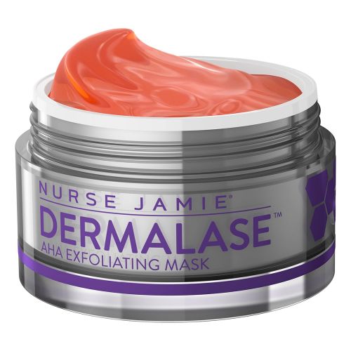  Nurse Jamie Dermalase AHA Exfoliating Mask & Silicone Facial Brush, 2 oz.