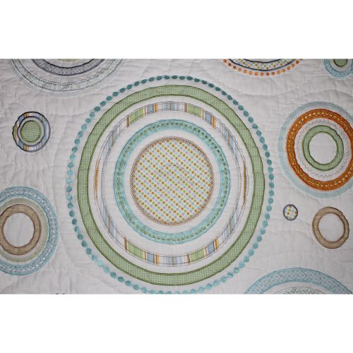  Nurture Circles and Twill Cotton 3-piece Bedding Set by Nurture Imagination