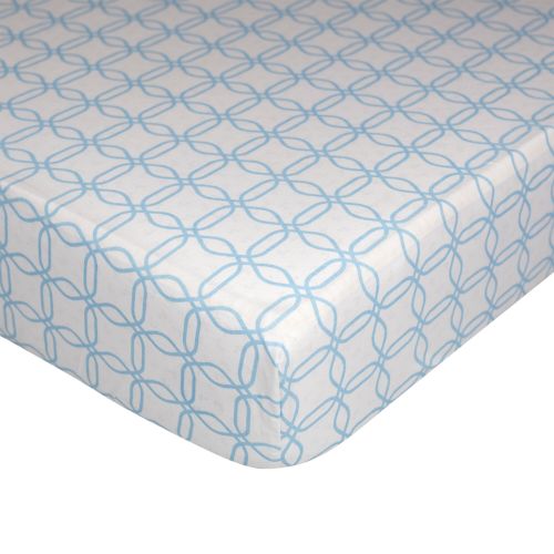  Nurture Basix Baby Blue Corduroy 2-piece Bedding Starter Set by Nurture Imagination