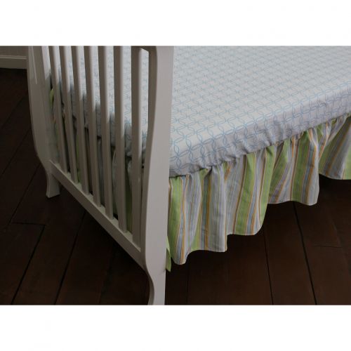  Nurture Basix Neutral Stripe 2-piece Bedding Starter Set by Nurture Imagination