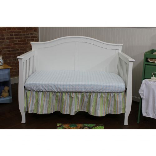  Nurture Basix Neutral Stripe 2-piece Bedding Starter Set by Nurture Imagination