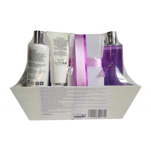  Nurture Me Organics Premium Large Spa Basket,All The Best Wishes Gift Basket for Women. Bath & Body 10-Piece Gift...