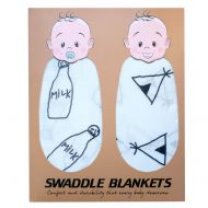 Baby Swaddle Blankets By Nurturehood: 2-Pack, Eco-Friendly Bamboo Cotton Blend Swaddles...