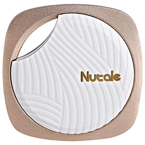  [아마존베스트]Nutale Focus Smart Key Finder Bluetooth WiFi Tracker Locator Wallet Phone Key Anti-Lost Bidirectional Alarm Reminder (Gold, 1Pack)