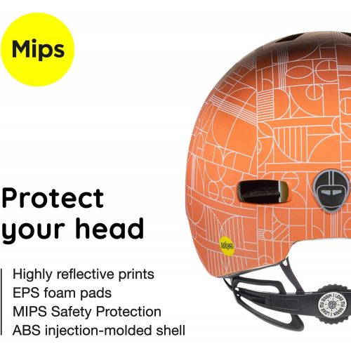  Nutcase, Street, Adult Bike and Skate Helmet with MIPS Protection System for Road Cycling and Commuting