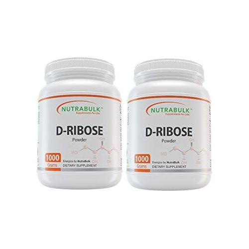  NutraBulk Premium D-Ribose Powder - 2,000 Grams (2 x 1000 gram bottles).