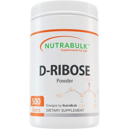  NutraBulk Premium D-Ribose Powder - 2,000 Grams (2 x 1000 gram bottles).