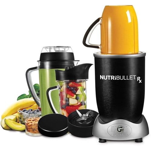  Magic Bullet Nutribullet RX Blender Smart Technology with Auto Start and Stop - 10 Piece Set