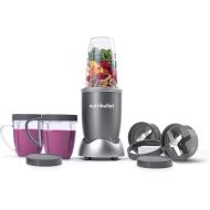 NutriBullet NBR-1201 12-Piece High-Speed Blender/Mixer System, Gray (600 Watts)