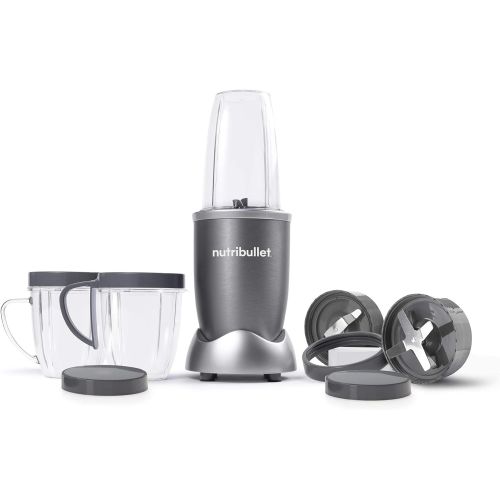  [아마존베스트]NutriBullet NBR-1201 12-Piece High-Speed Blender/Mixer System, Gray (600 Watts)