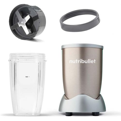  NUTRIBULLET NutriBullet Pro 900W Nahrstoff Extraktor Set 9 tlg champagne