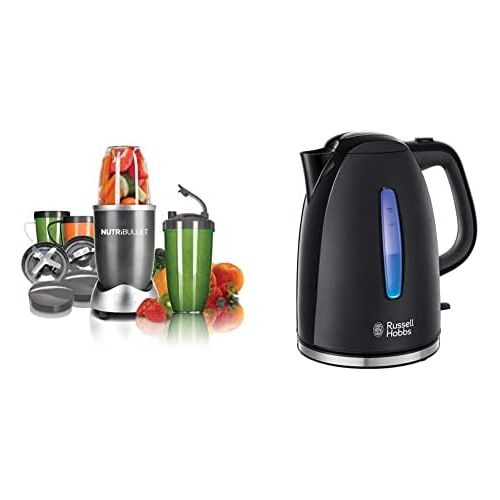  NutriBullet NB12B Extraktor Basis-Set, 12-teilig, 600 W, blau